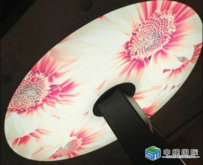 成都软膜天花_白色透光膜吊顶